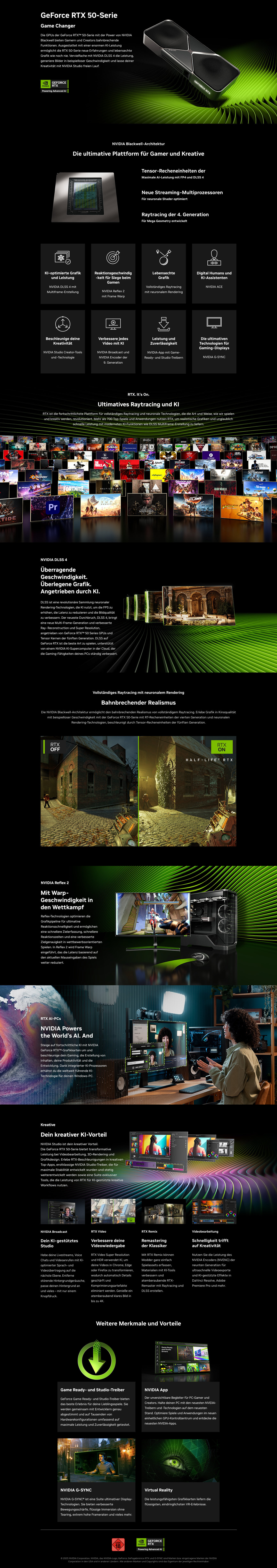 Game Changer RTX 50 Serie