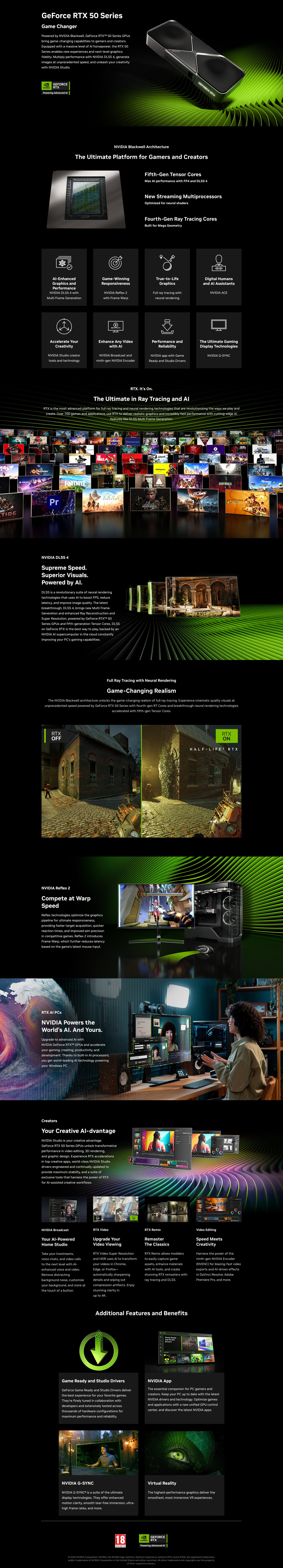 Game Changer RTX 50 Series