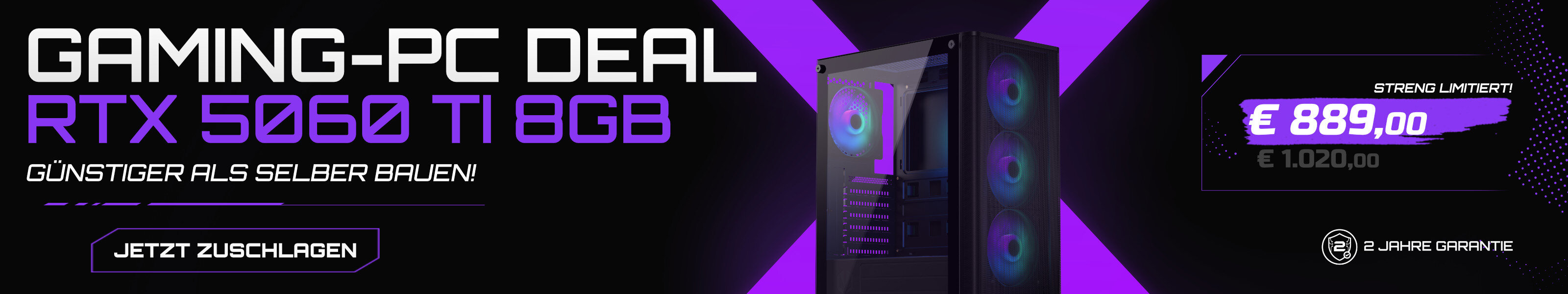 RTX 5060 Ti 8GB Deal PC
