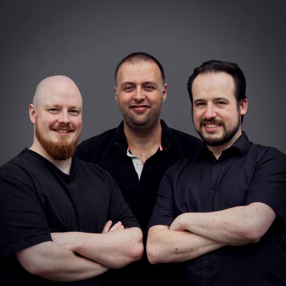 Dennis, Hendrik and Philip - the Founders of NYKTA