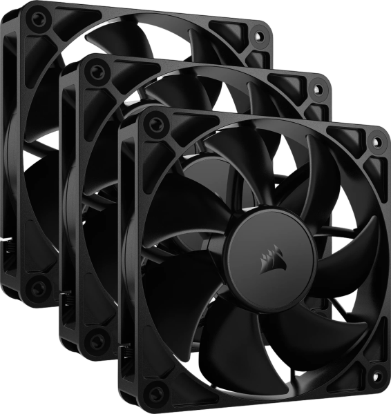 Corsair RS120 black, 120mm, Triple Pack