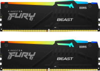 64GB (2x 32GB) DDR5-6400 CL32 Kingston Fury Beast RGB