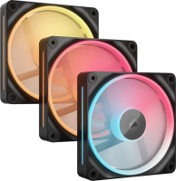 Corsair iCUE LINK LX120-R RGB black, 120mm, Triple Pack