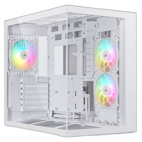 Lian Li O11 Dynamic Mini V2 White + 3x Corsair RS120 ARGB