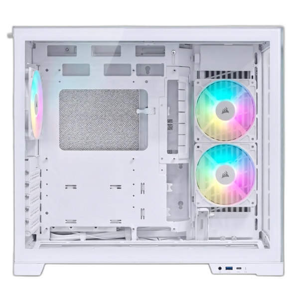 Lian Li O11 Dynamic Mini V2 White + 3x Corsair RS120 ARGB