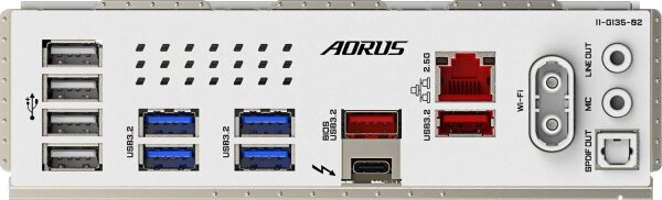 Gigabyte Z890 AORUS ELITE X ICE, Socket 1851, White