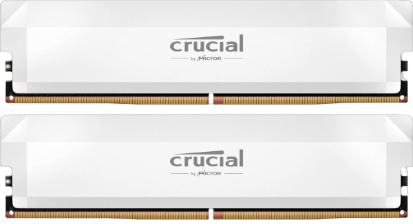 32GB (2x 16GB) DDR5-6000 CL36 Crucial Pro White