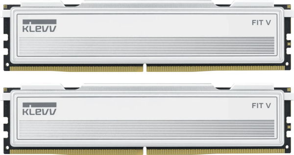 32GB (2x 16GB) DDR5-6000 CL30 KLEVV Fit V White