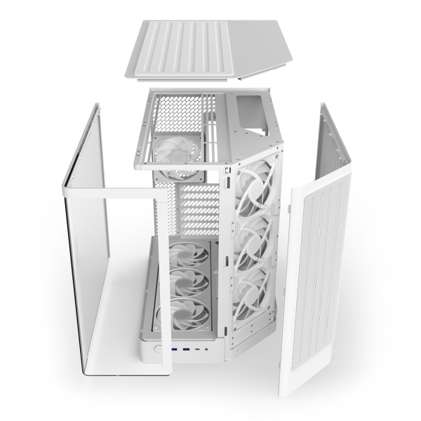 NZXT H6 Flow (2026) RGB+ White