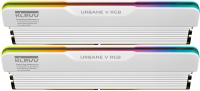 32Go (2x 16Go) DDR5-6000 CL30, Klevv Urbane V RGB Blanc